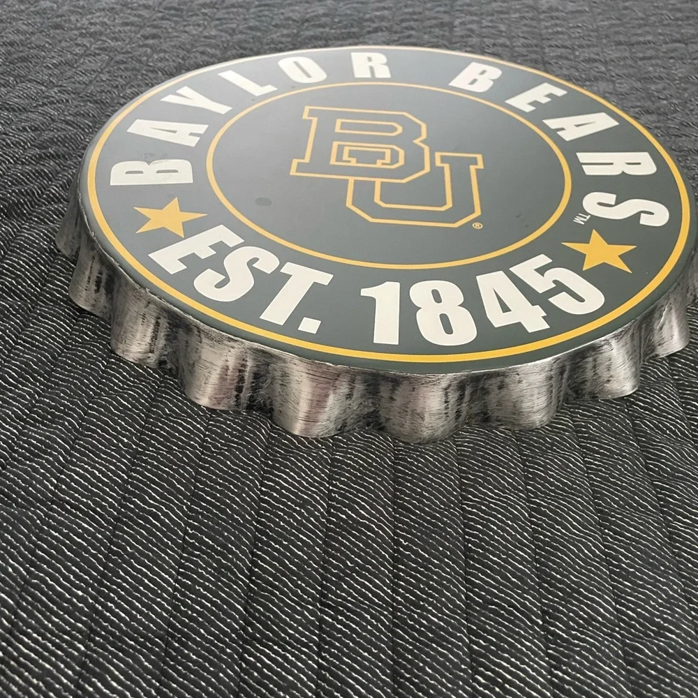 Baylor Bears Bottle Cap Wall Decor
